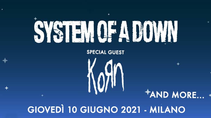 System Of A Down I-Days Milano 2021