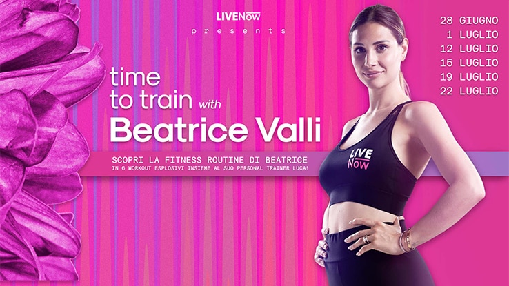 Beatrice Valli corsi fitness online in live streaming e video on demand