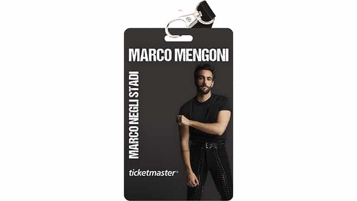 Marco Mengoni Collector Ticket