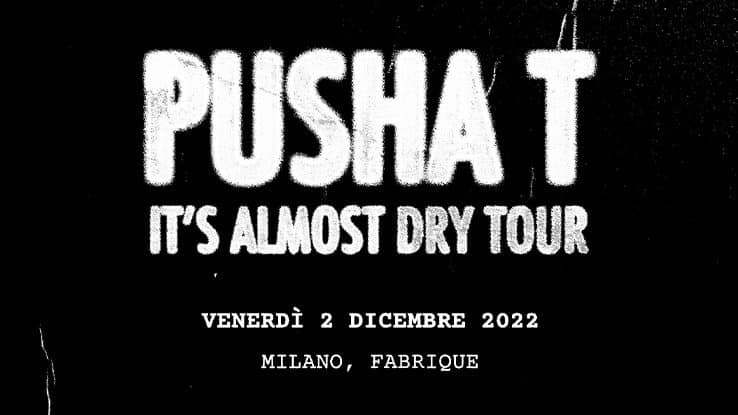 Pusha T Fabique Milano 2 dicembre 2022