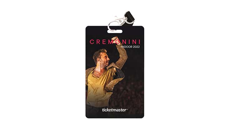 Cesare Cremonini Collector Ticket