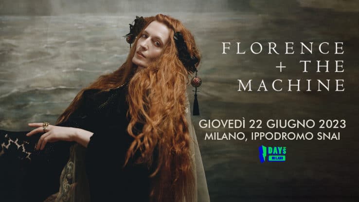 Florence + The Machine concerto I-Days Milano 22 giugno 2023