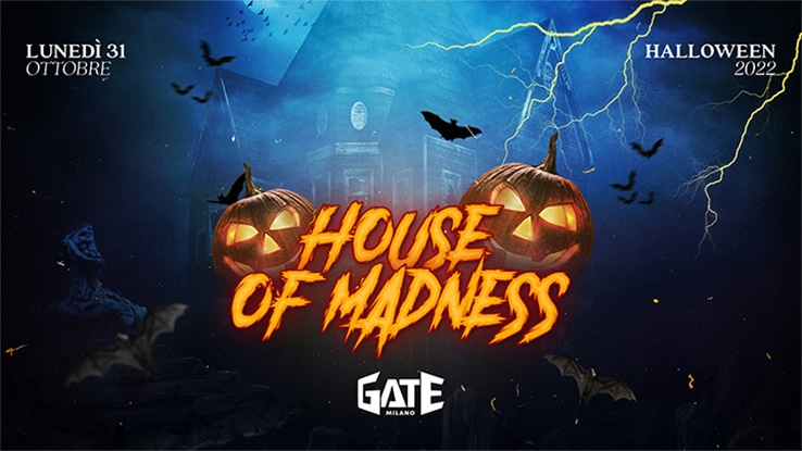 House Of Madness Gate Halloween