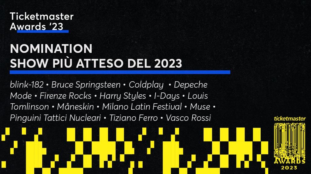 Ticketmaster Awards Show Più Atteso Del 2023
