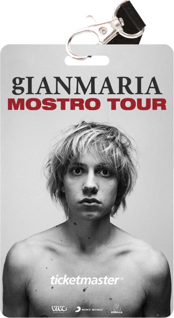 Collector Ticket gIANMARIA Mostro Tour