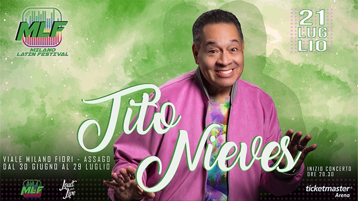 Tito Nieves Milano Latin Festival 2023