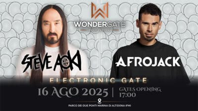 Steve Aoki + Afrojack WONDERGATE 2025