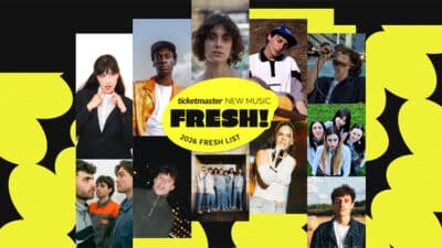 Ticketmaster Fresh List 2026
